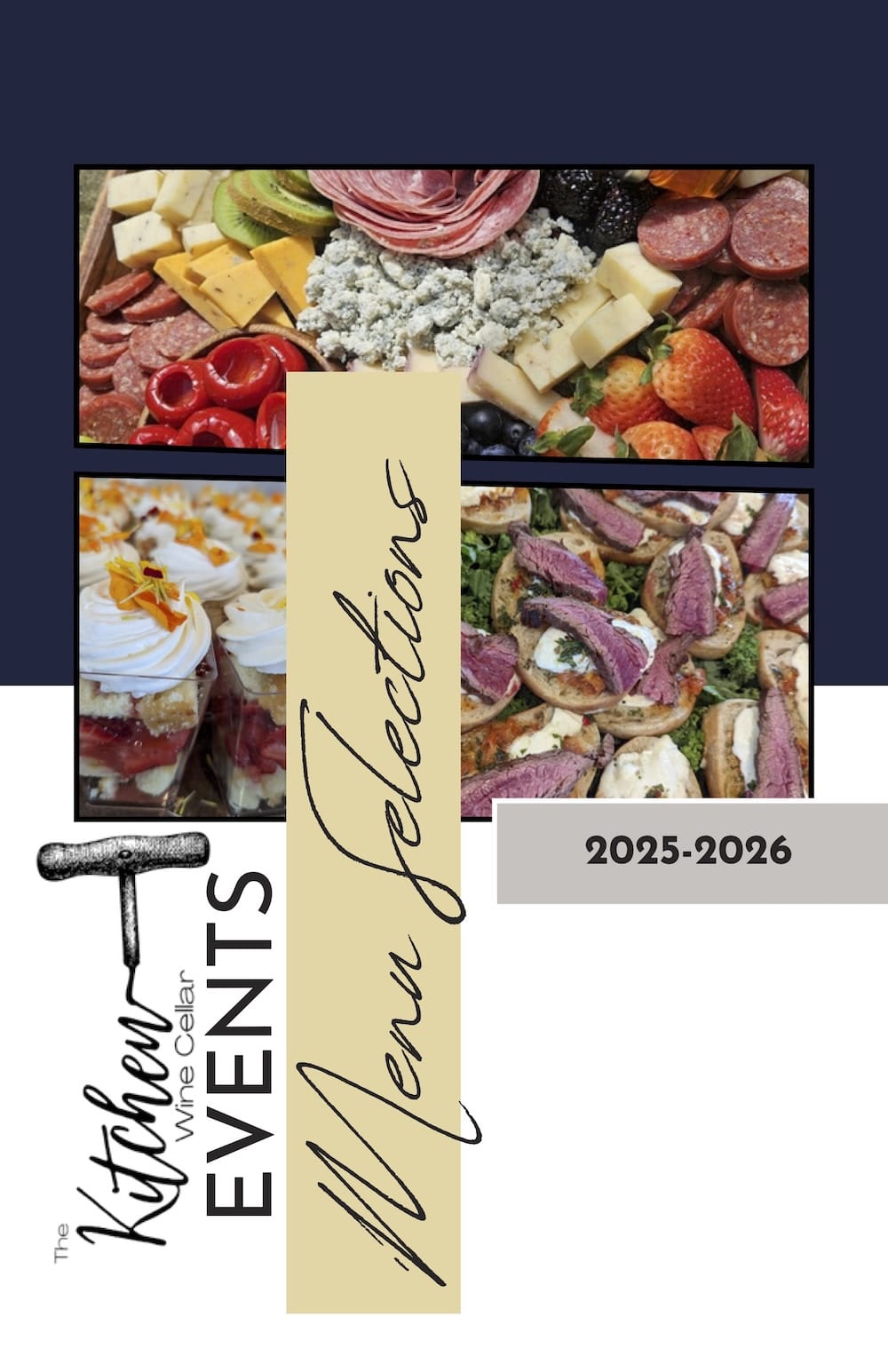 Wine Cellar Events Menu