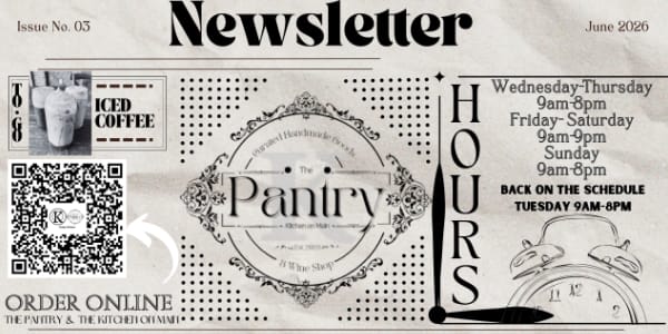 View the KOM Pantry July 2026 newsletter (PDF, 4MB). Opens in a new tab.